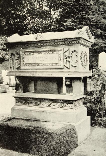 A síremlék 1909-es állapota